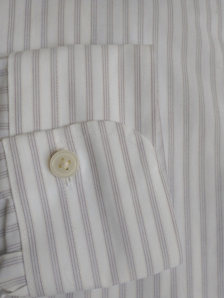 GANT DIAMOND G Men's White Stretch Fitted Broadcloth Shirt 3050806 Sz 40 NWT