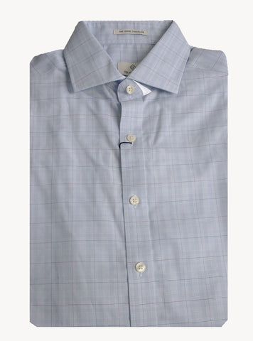GANT DIAMOND G Men's Hamptons Blue Fitted Stretch Shirt 3051206 Size 40 NWT