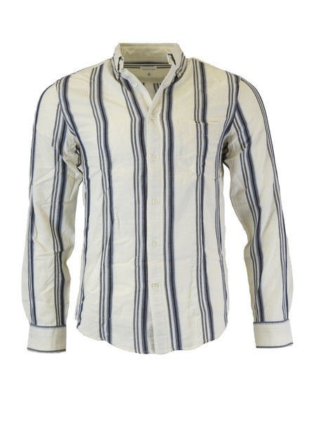 GANT RUGGER Men's Oxford Twill Stripe Shirt 308932 Size M $145 NWT