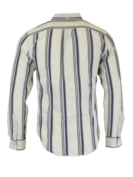 GANT RUGGER Men's Oxford Twill Stripe Shirt 308932 Size M $145 NWT