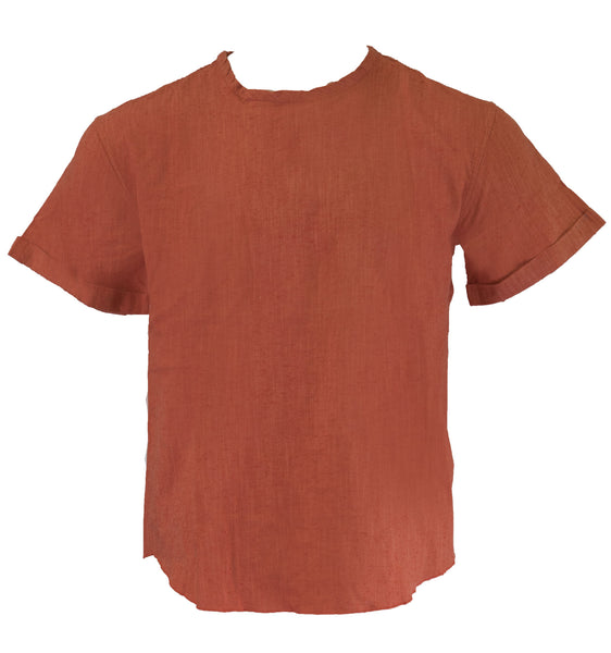 Gant Rugger Men's Solid Slub Woven Tee (341146)