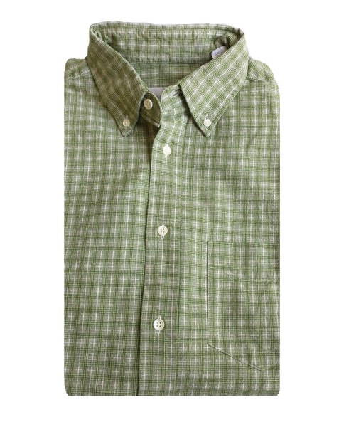 GANT RUGGER Men's Twill Yd Check Button Down Shirt 341147 Size Medium NWT