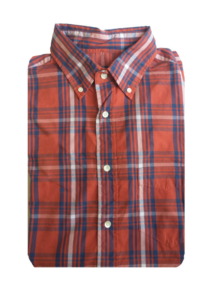 GANT RUGGER Men's Dreamy Oxford Yd Check HOBD 341148 Size Medium NWT