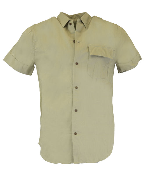 GANT RUGGER Broken Twill Roll Up Shirt 341175 Size M $125 NWT