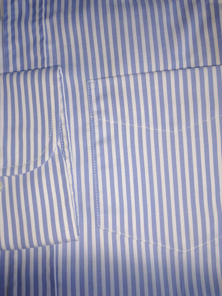 GANT DIAMOND G Men's Preppy Blue Textured Stripe Shirt 362502 Size Medium NWT