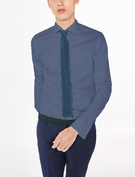GANT DIAMOND G Men's Luxe Twill Fit Spread Shirt 369007  Size 40 $225 NWT