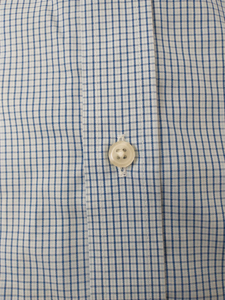 GANT DIAMOND G Men's Mini Check Fitted Spread Collar Shirt 383957 Size 39 NWT