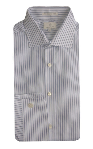 GANT DIAMOND G Men's Bi-Color Fitted Spread Shirt 384122 Size 39 NWT