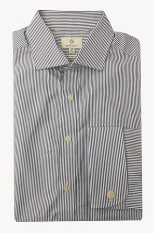 GANT DIAMOND G Men's Marine Herringbone Banker Fitted Spread 385017 Size 39 NWT