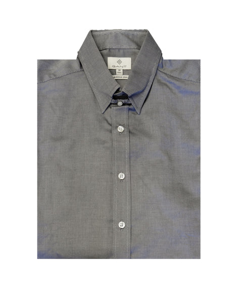 GANT DIAMOND G Men's Royal Oxford Fitted Tab Collar 385055 Size 39 $225 NEW