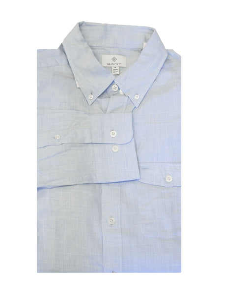 GANT DIAMOND G Men's Fitted Chambray PopOver Shirt 389102 Size M $185 NWT