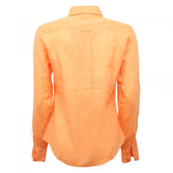 GANT Women's Crispy Peach M.M. Voile Utlility Shirt 431777 NWT