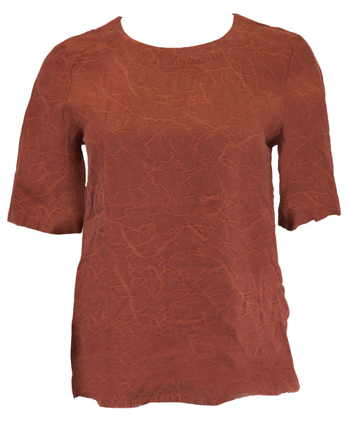 GANT RUGGER Women's Red Canyon Shirt Back Blouse 4382001 Size S $120 NWT