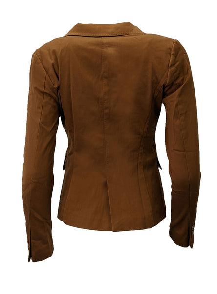 GANT Women's Peanut Twill Blazer Sports Coat 476514 $575 NWT