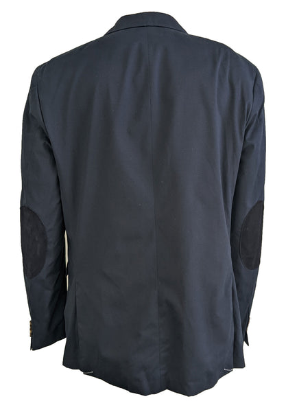 GANT Men's Navy Classic Cotton 2 Button Blazer 76502 Size 52 $645 NWT