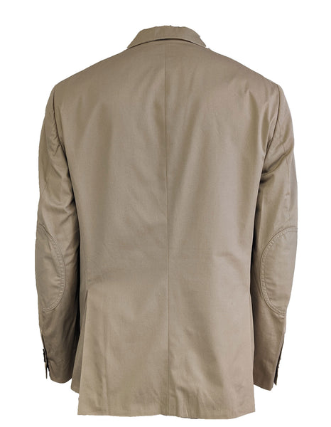 GANT Men's Dark Khaki Classic Fit Casual Cotton Blazer 76894 Size 52 $495 NWT