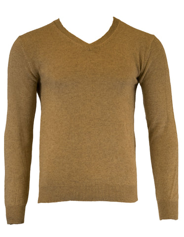 GANT Camel Men's The Vee Sweater 85584 Size M $145 NWT