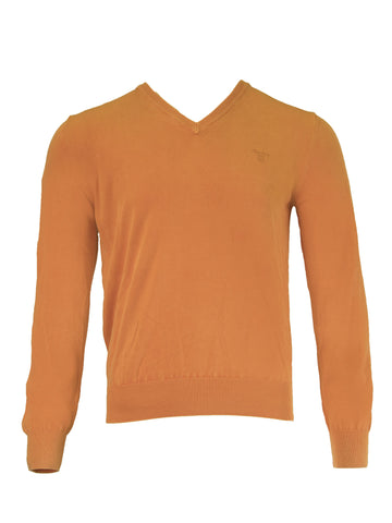GANT Men's Clementine Antique Cotton V-Neck Sweater 88172 Size M $135 NWT