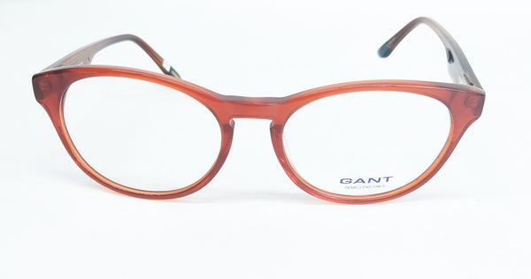 GANT Men's Round Shark Eyeglass Frames 52-17-145  -Orange   NEW