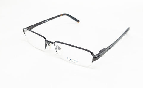 GANT Men's Half Rim Troy Eyeglass Frames  53-17-140   -Satin Brown  NEW