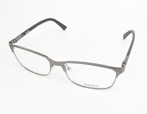 GANT Men's Metal G112 Eyeglass Frames 55-17-145  -Satin Gunmetal NEW