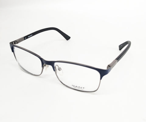 GANT Men's Metal G112 Eyeglass Frames 55-17-145  -Satin Navy NEW