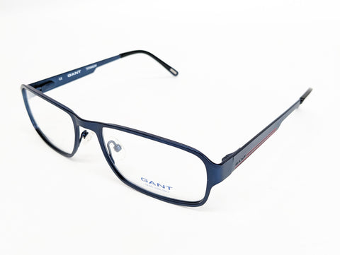GANT Men's Rectangular G2026 Eyeglass Frames 54-17-145 -Satin Navy  NEW
