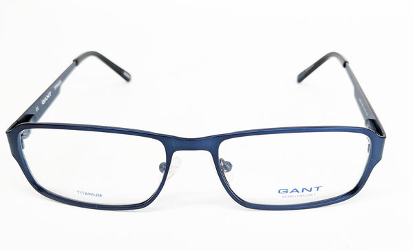 GANT Men's Rectangular G2026 Eyeglass Frames 54-17-145 -Satin Navy  NEW
