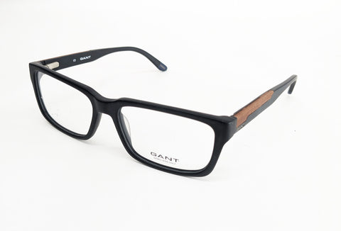 GANT Men's Rectangular G3001 Eyeglass Frames 54-16-145 -Matte Black NEW
