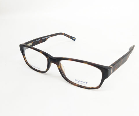 GANT Men's Rectangular G3004 Eyeglass Frames 53-17-145  -Matte Tortoise NEW
