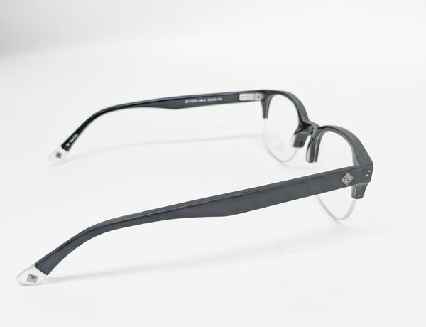 GANT RUGGER Men's Half Rim Tosh Eyeglass Frames 50-20-145  -Matte Black NEW