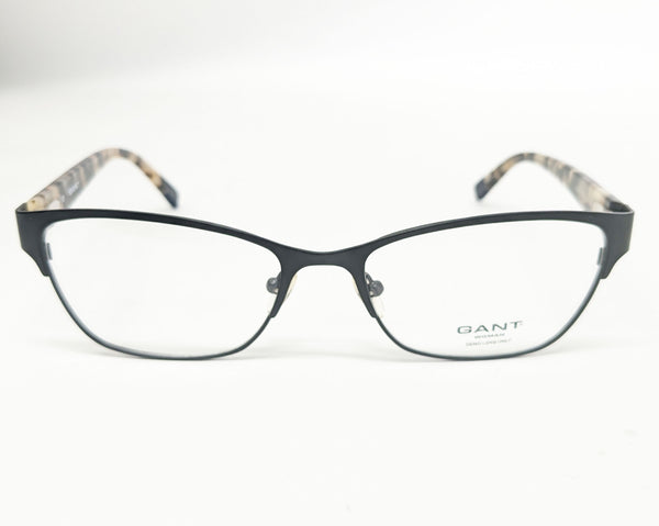 GANT Women's Metal Addy Eyeglass Frames 54-17-135  -Satin Black NEW