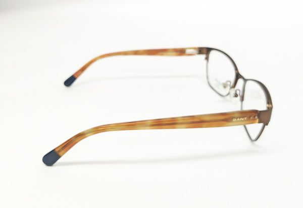 GANT Women's Metal Addy Eyeglass Frames 54-17-135  -Satin Brown   NEW