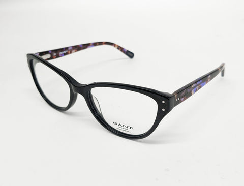 GANT Women's Cateye Lulu Eyeglass Frames 53-16-135  -Black  NEW
