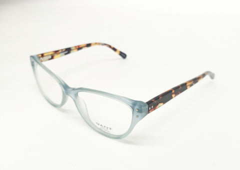 GANT Women's Cateye Lulu Eyeglass Frames 53-16-135  -Light Blue  NEW