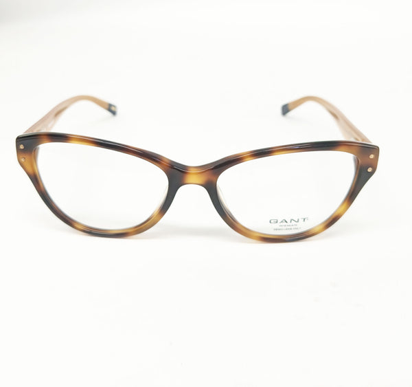 GANT Women's Cateye Lulu Eyeglass Frames 53-16-135  -Light Tortoise  NEW