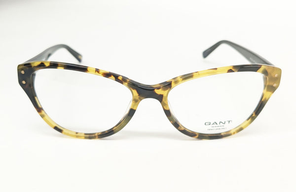 GANT Women's Cateye Lulu Eyeglass Frames 53-16-135  -Yellow Tortoise  NEW