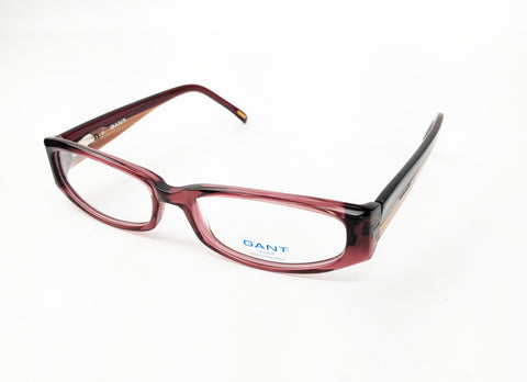 GANT Women's Rectangular Selma Eyeglass Frames 53-16-135 -Burgundy  NEW