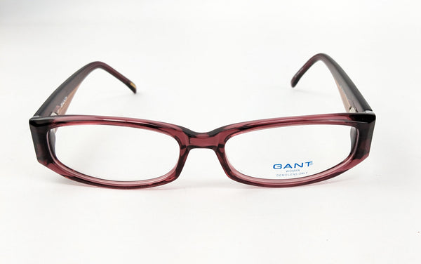 GANT Women's Rectangular Selma Eyeglass Frames 53-16-135 -Burgundy  NEW