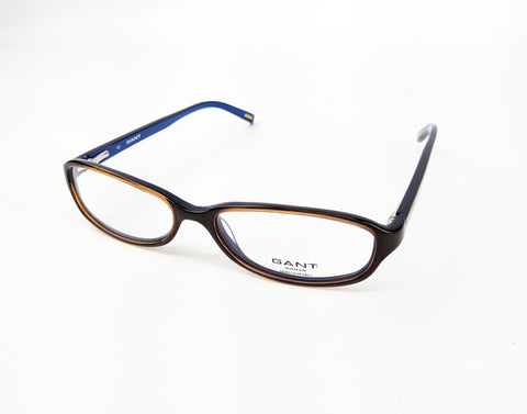 GANT Women's Rectangular Ursula Eyeglass Frames 53-15-135 -Brown  NEW