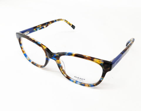 GANT Women's Oval GW4004 Eyeglass Frames 51-18-140  -Blue Tortoise  NEW