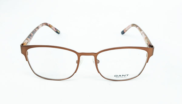 GANT Women's Metal GW4009 Eyeglass Frames 53-18-140  -Satin Light Brown NEW