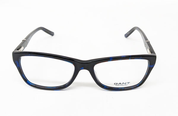 GANT Women's Rectangular GW4012 Eyeglass Frames 55-17-140  - Blue Tortoise  NEW