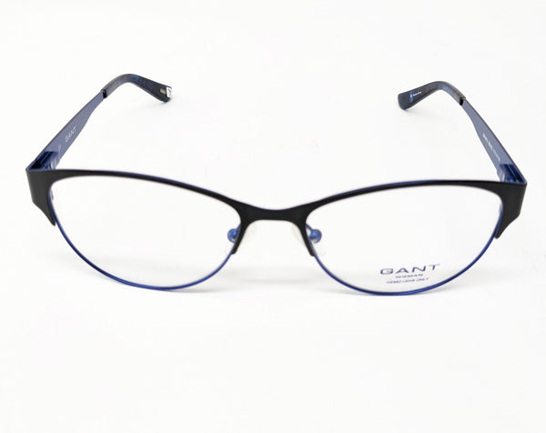 GANT Women's Metal GW4013 Eyeglass Frames 51-16-135 -Satin Black Blue NEW