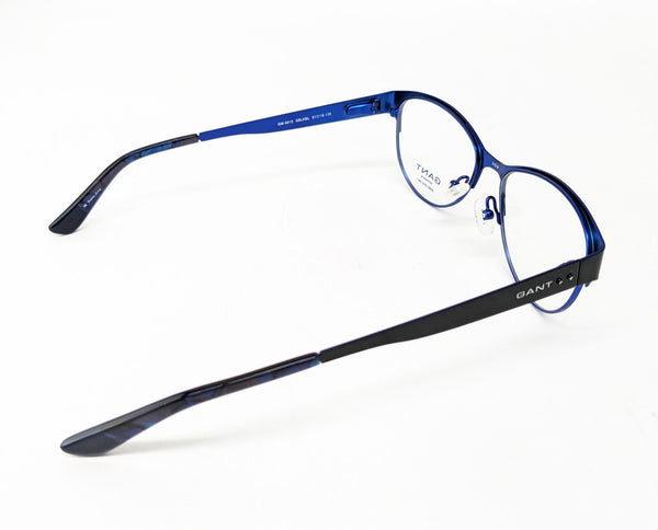 GANT Women's Metal GW4013 Eyeglass Frames 51-16-135 -Satin Black Blue NEW