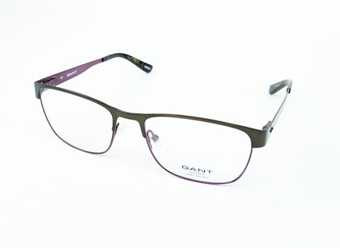 GANT Women's GW4014 Eyeglass Frames 53-17-135 -Satin Olive/ Purple NEW