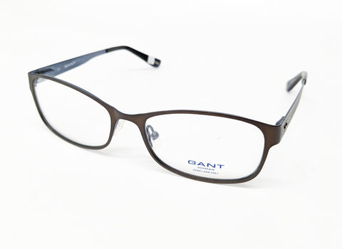 GANT Women's Metal GW4015 Eyeglass Frames 52-17-135 -Satin Brown Navy NEW