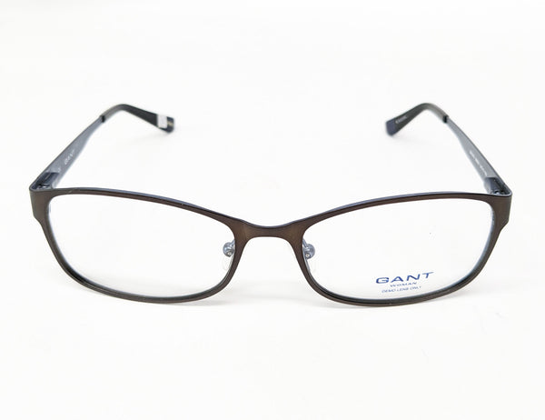 GANT Women's Metal GW4015 Eyeglass Frames 52-17-135 -Satin Brown Navy NEW
