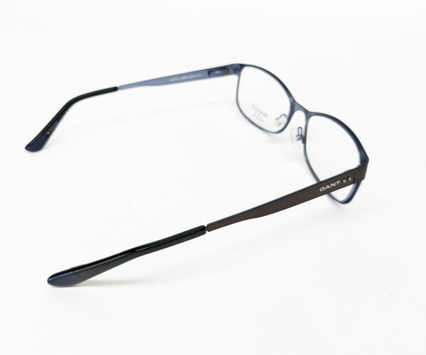 GANT Women's Metal GW4015 Eyeglass Frames 52-17-135 -Satin Brown Navy NEW