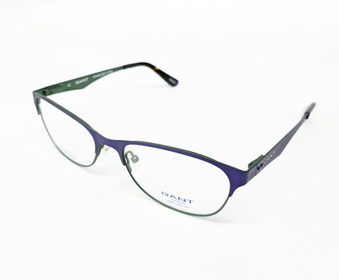 GANT Women's Metal GW4016 Eyeglass Frames 54-17-135 -Satin Purple Green NEW